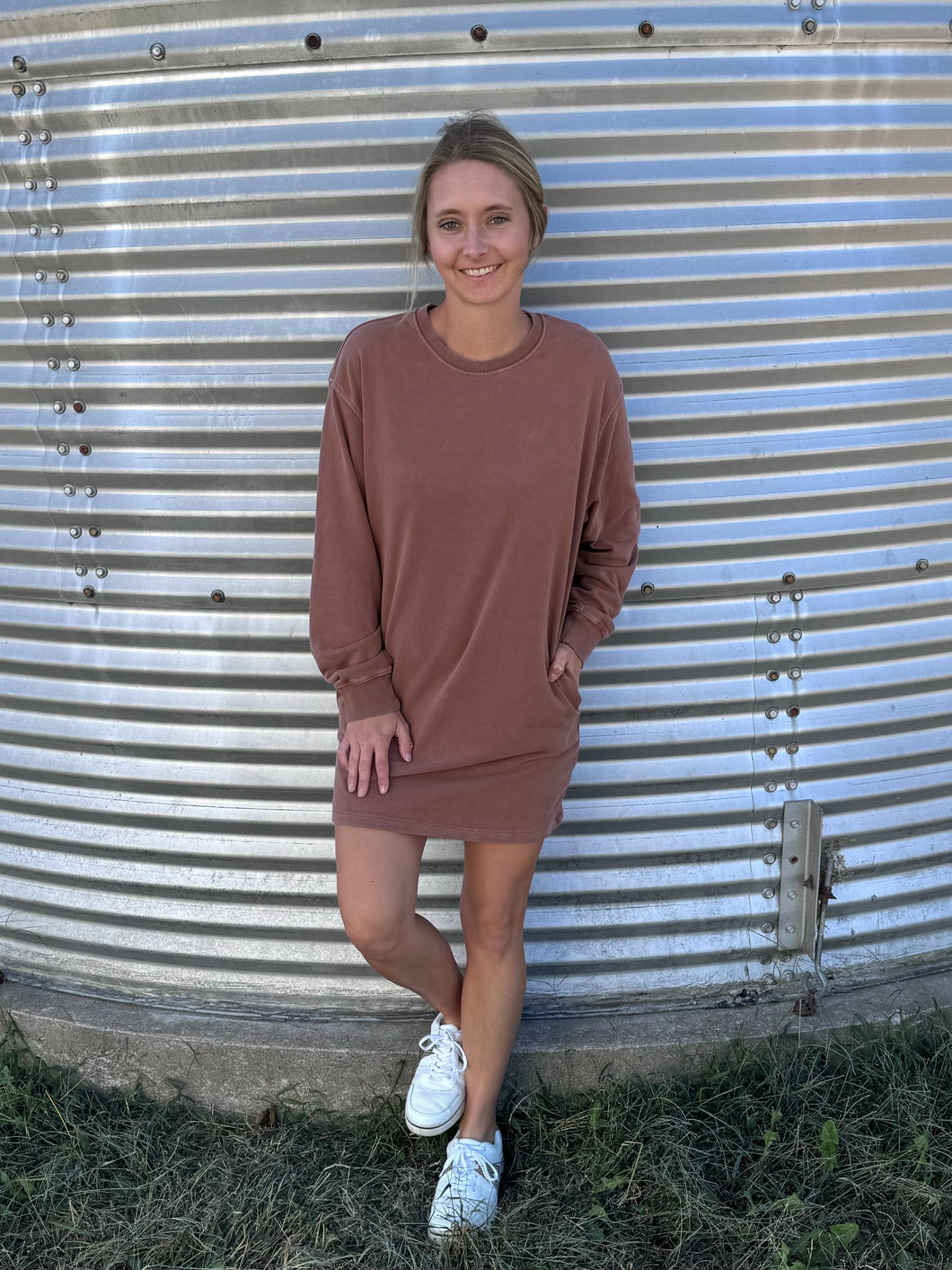 The Brixton Sweatshirt Dress