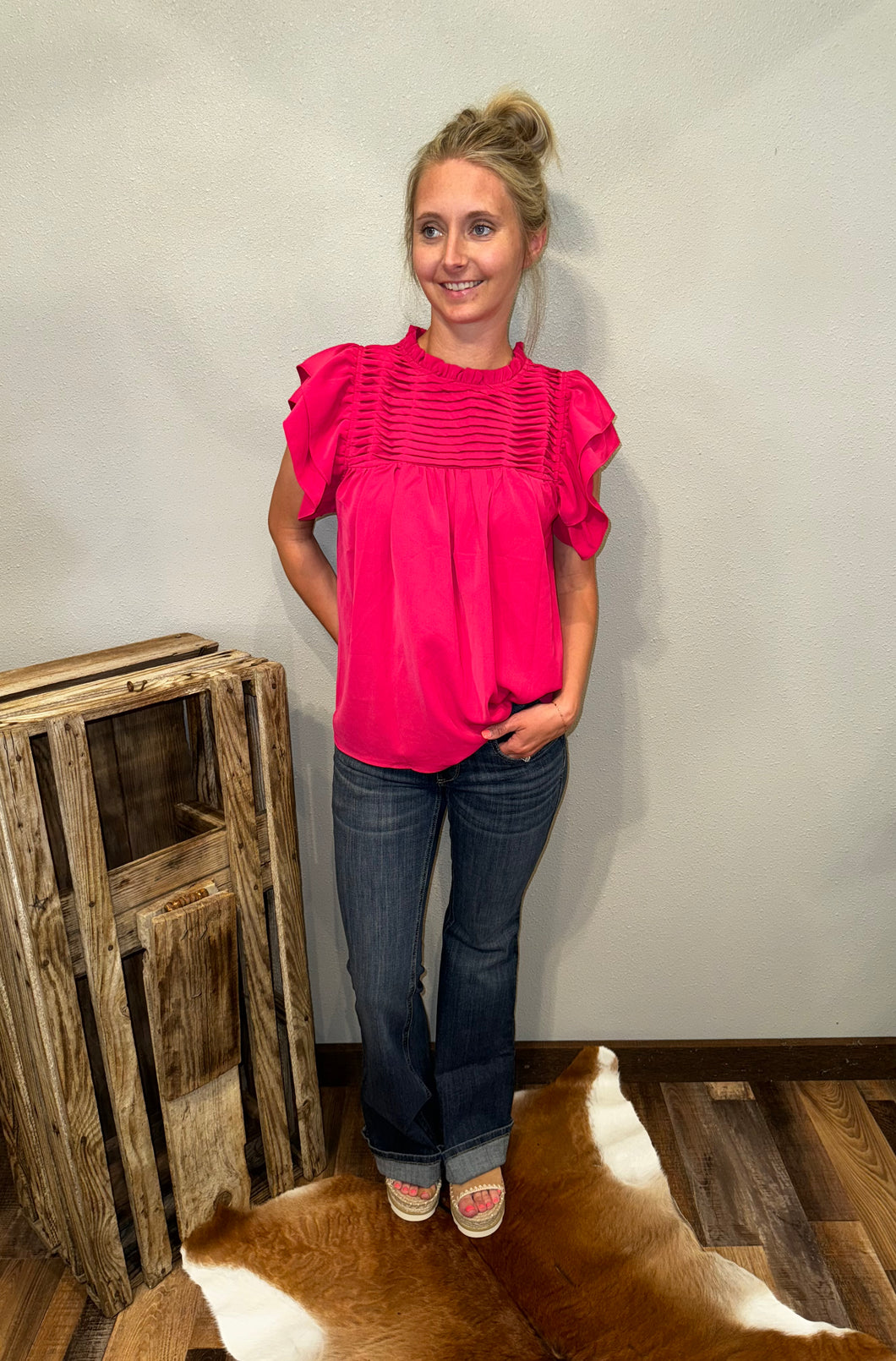 The Ivy Top {Pink}