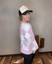 Load image into Gallery viewer, Dixie Checkered Sweater
