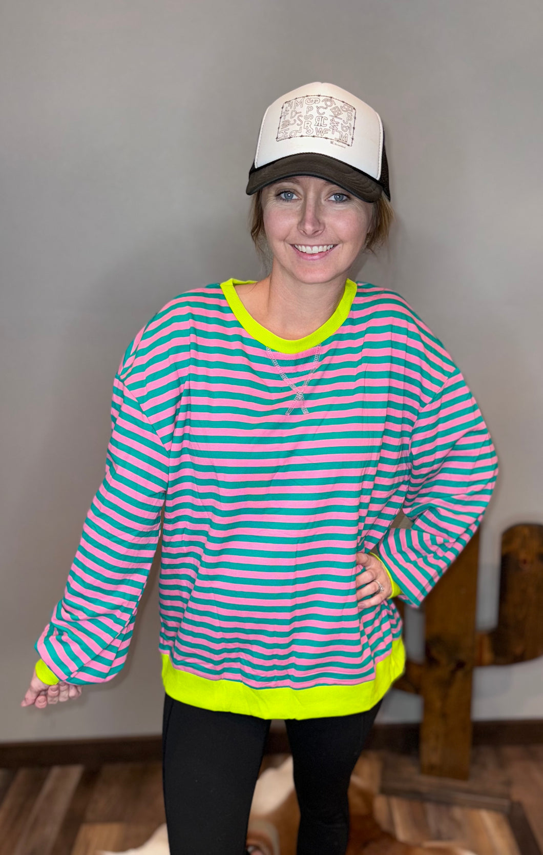 The Colorful Stripe Top