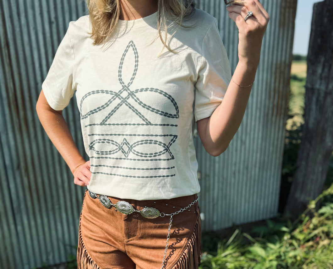 Boot Stitch Tee